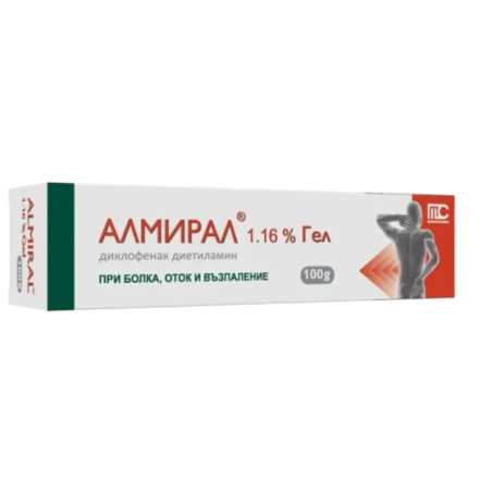 Алмирал гел 1,16% 100 г