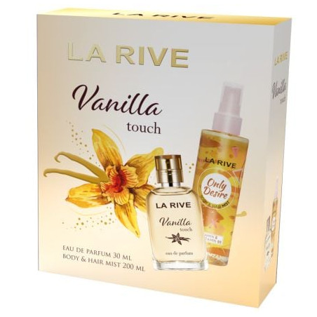 LA RIVE VANILLA TOUCH K/T D /EDP 30 ML + BHM 200 ML/