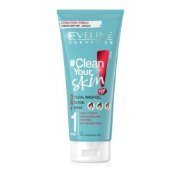EV1 CLEAN YOUR SKIN 3in1 ГЕЛ + ПИЛИНГ + МАСКА, 200 МЛ