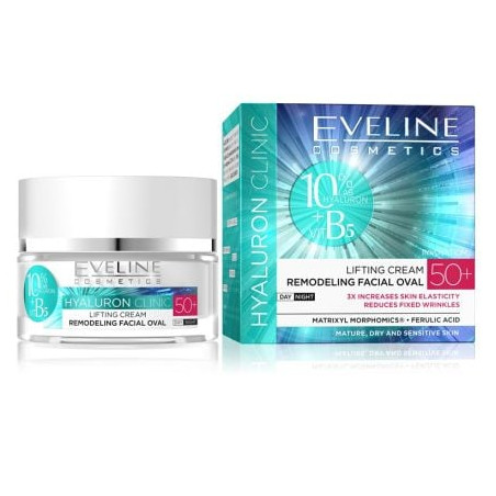 EV1 HYALURON CLINIC ДН/НОЩ КРЕМ 50+, 50 мл