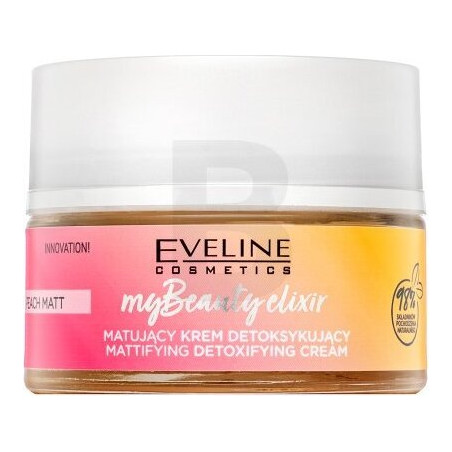 EV1 MY BEAUTY ELIXIR PEACHT! МАТИРАЩ И ДЕТОКСИКИРАЩ КРЕМ ЗА ЛИЦЕ, 50 МЛ