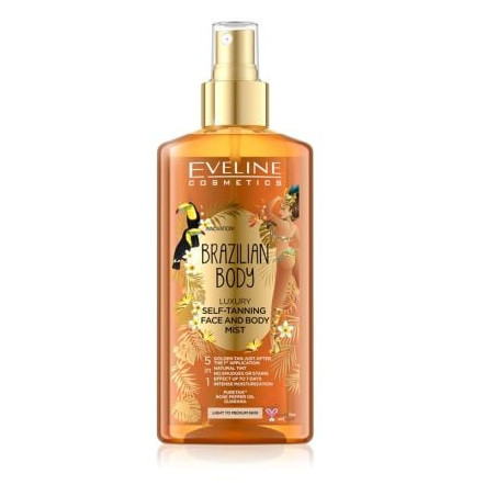 EV1 BRAZILIAN BODY ЛУКСОЗЕН SELF-TANNING МИСТ ЗА ЛИЦЕ И ТЯЛО 150МЛ