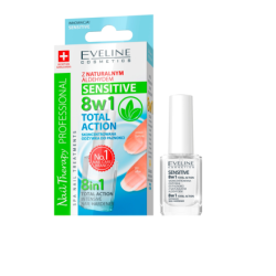 EV11 NAILS ИНТЕНЗ. ЗАЗДРАВИТЕЛ TOTAL ACTION SENSITIVE, 12 МЛ