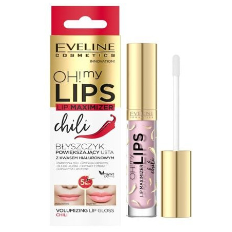 EV11 ГЛАНЦ ЗА УГОЛЕМЯВАНЕ НА УСТНИ CHILI OH! MY LIPS LIP MAXIMIZER 4,5ML