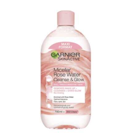 Garnier skin naturals мицеларна розова вода 700мл