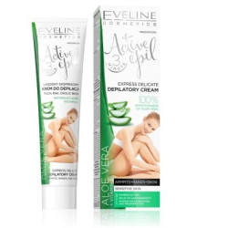 EV1 ДЕПИЛАТ. КРЕМ ACTIVE EPIL С АЛОЕ 3 В1 /ЧУВСТВ. КОЖА/, 125 МЛ