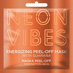 MARION NEON VIBES PEEL-OFF ЕНЕРГИЗИРАЩА МАСКА С ГУАРАНА, 8 МЛ