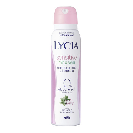 LYCIA Део Sensitive me&you 0 % алуминиеви соли 150 mL