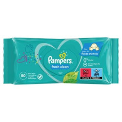 PAMPERS Fresh, мокри кърпички, 80бр.