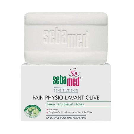 SEBAMED, миещо блокче, с маслиново масло, без сапун, 150 гр