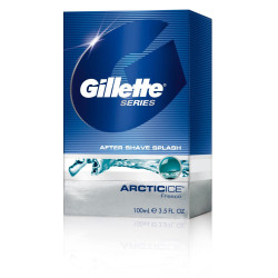 GILLETTE Arctic Ice Splash, афтършейв, 100 мл