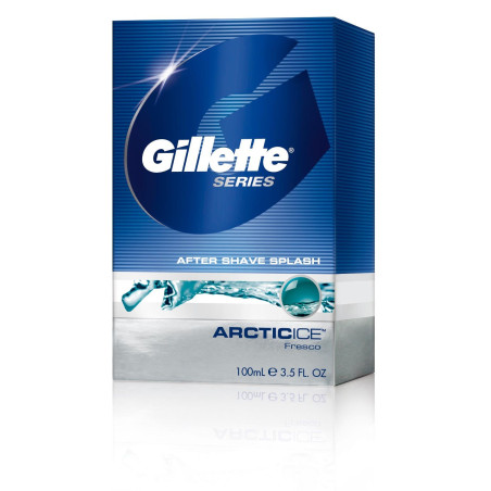 GILLETTE Arctic Ice Splash, афтършейв, 100 мл