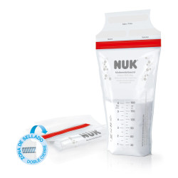 NUK пликчета за кърма, 25бр