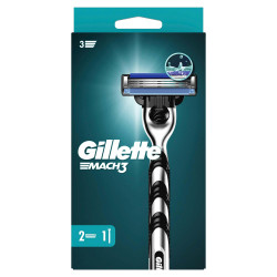 GILLETTE Mach 3 + 2 бр. ножчета, самобръсначка