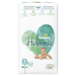 PAMPERS 9% ДДС Harmonie Размер 1, пелени, Новородено, 50 бр.