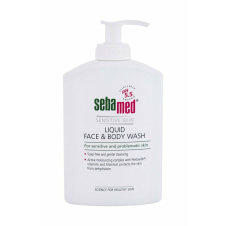 SEBAMED, Измивна течност, за лице и тяло с помпа, 300 мл