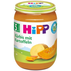 HIPP 9% ДДС 4145 Тиква, Картофи, пюре, 190 гр