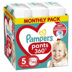 PAMPERS 9% ДДС Pants Размер 5, гащички, MSB, 152бр.