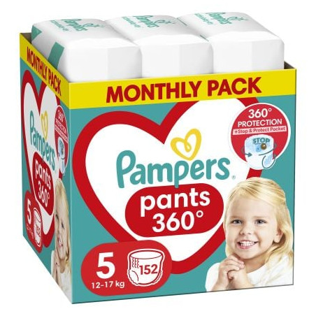 PAMPERS 9% ДДС Pants Размер 5, гащички, MSB, 152бр.