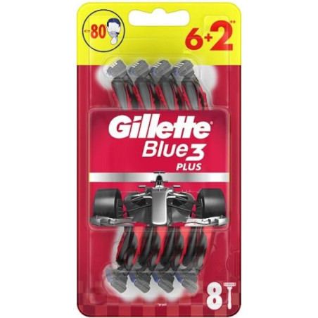 GILLETTE Blue 3 Plus 6+2, самобръсначка