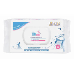SEBAMED Clensing, мокри кърпички, 60бр.