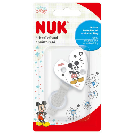 Лента за биберон Nuk Mickey