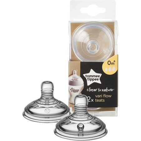 Биберони Tommee Tippee Easi Vent Variflow, 3 капки