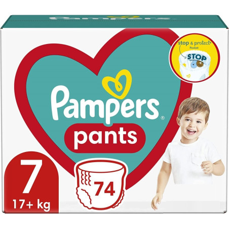PAMPERS 9% ДДС Pants Размер 7, гащички, MB, 74 бр.
