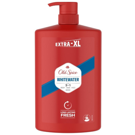 OLD SPICE Whitewater, душ гел, 1000 мл