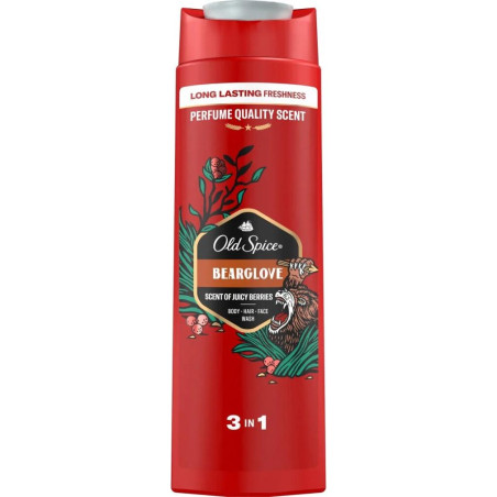OLD SPICE Bearglove, душ гел, 400 мл