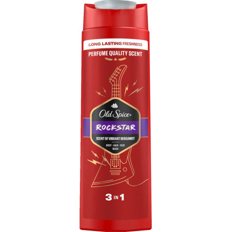 OLD SPICE ROCKSTAR, душ гел, 400 мл