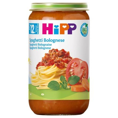 HIPP 6820 БИО Спагети Болонезе, пюре, 250 гр