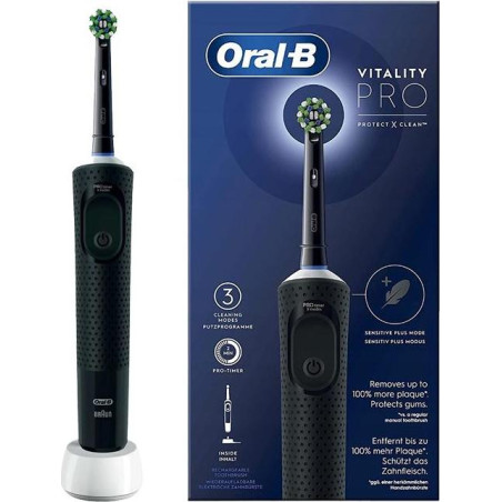 ORAL-B D103 Pro Black, електрическа четка за зъби