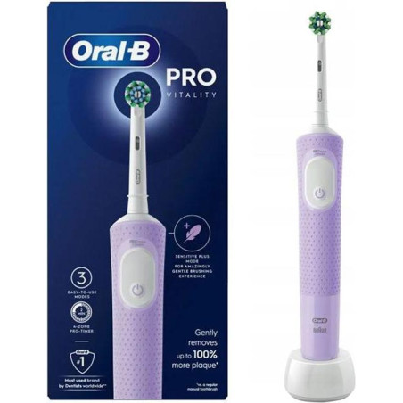 ORAL-B D103 Pro Lilac, електрическа четка за зъби