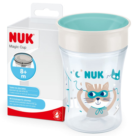 NUK EVOLUTION Magic Cup, 8+ мес., 230мл., неутрална