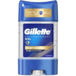 GILLETTE Део Гел стик против изпотяване Champ Gold, дезодорант, 70 мл