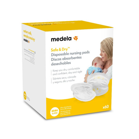 Еднократни подплънки за кърма Medela 60бр.