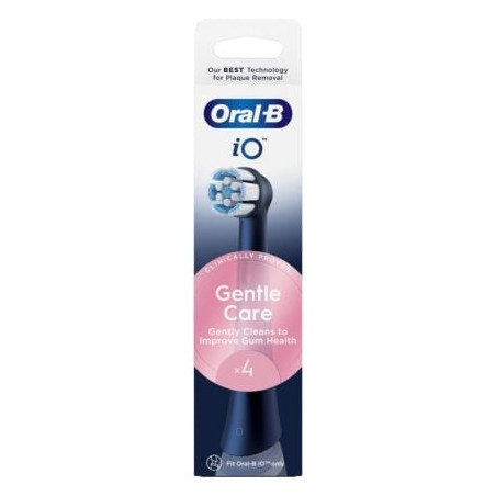 ORAL-B IO Gentle Care бял, накрайник за ел. четка за зъби, 4 бр.