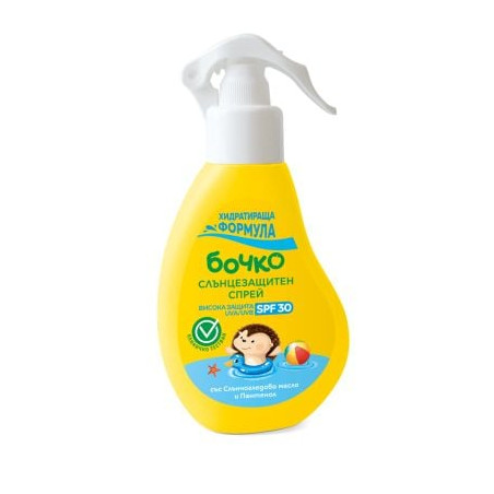 Слънцезащитен спрей Бочко, SPF30