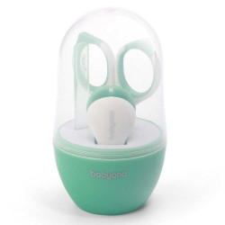 Козметичен комплект за бебе Babyono, зелен 398/01