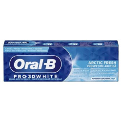 ORAL-B Pro 3D White Arctic Fresh, паста за зъби, 75 мл