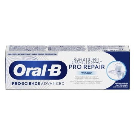 ORAL-B Gum and Enamel Pro Repair Fresh White, паста за зъби, 75 мл