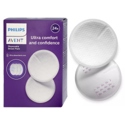 Подплънки за гърди Philips-Avent еднократни 24бр.