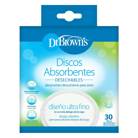 Подплънки за кърмачки Dr. Brown's, 30 броя