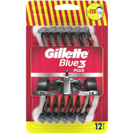GILLETTE Blue 3 Plus Nitro, самобръсначка, 12 бр.