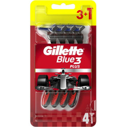 GILLETTE Blue 3 Plus Nitro, ножчета за самобръсначка, 3+1