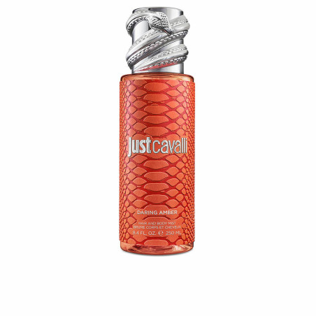 ROBERTO CAVALLI JUST CAVALLI DARING AMBER Парфюмен мист за коса и тяло, 250 мл