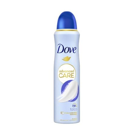 DOVE ADVANCED Care talco Део спрей дамски, 150мл