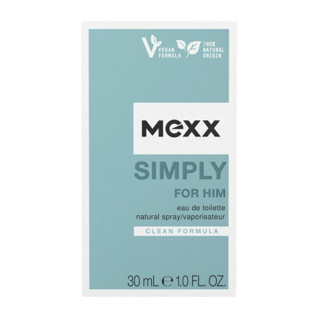 МEXX SIMPLY FOR HIM Мъжка тоалетна вода, 30 мл