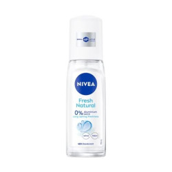 NIVEA FRESH NATURAL Дамска део спрей помпа, 75 мл